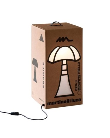 Lampe à poser carton Mini Pipistrello H62cm