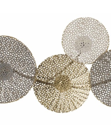 Déco murale en métal ajouré 70x25