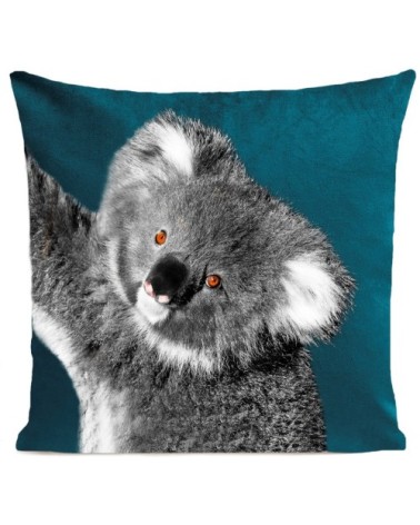 Coussin Koala Chouki Velours 60x60cm