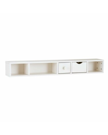 Module de rangement pour bureau 2 tiroirs blanc