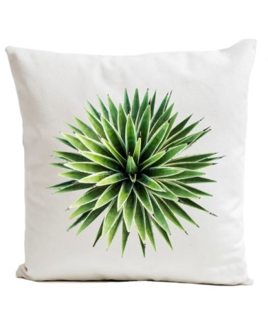 Coussin Plante Yucca Velours 60x60cm