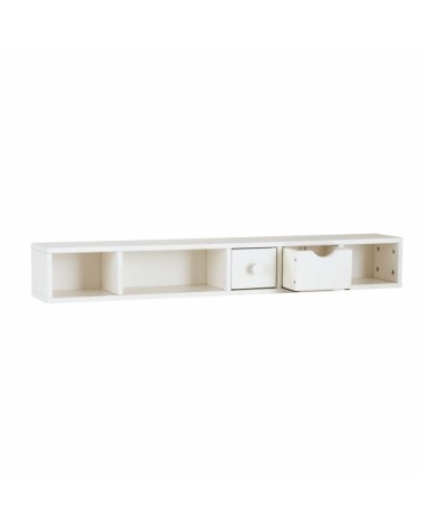 Module de rangement pour bureau 2 tiroirs blanc