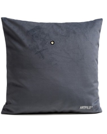 Coussin Zèbre Zebra Velours 40x40cm