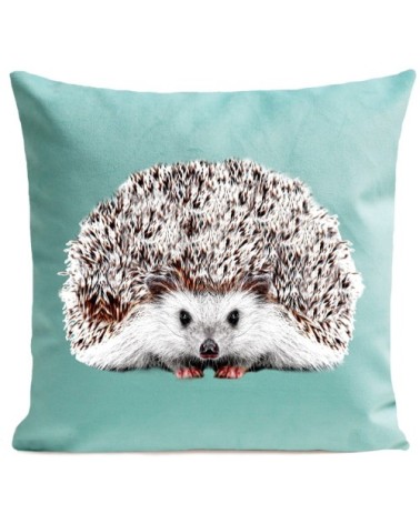 Coussin Oiseau Picou Velours 40x40cm