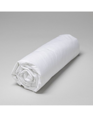 Drap housse percale de coton peigné 160 fils - 400tc STOCKHOLM