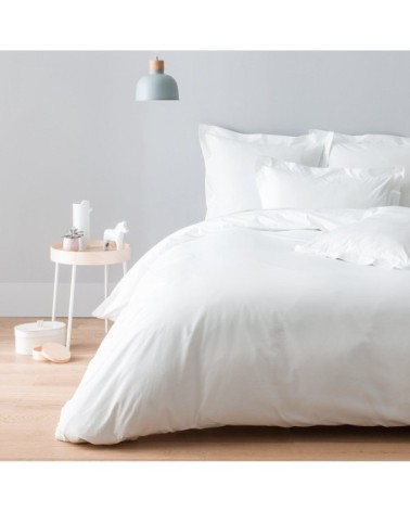 Drap housse percale de coton peigné 160 fils - 400tc STOCKHOLM