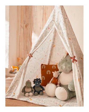 Peluche large Stegi en veloudoux