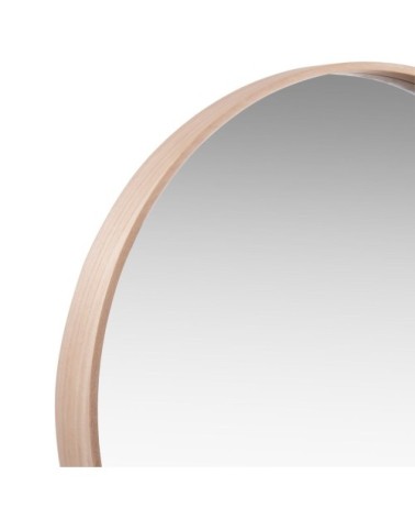 Miroir rond avec baguette asymétrique, D70 cm