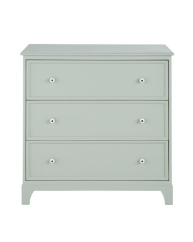 Commode 3 tiroirs verte
