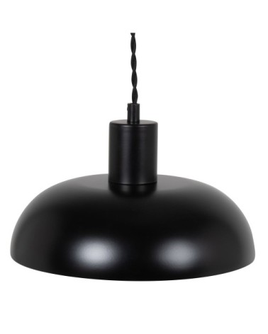 Suspension en métal noir D25