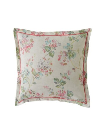 Taie d'oreiller 65x65 en coton rose