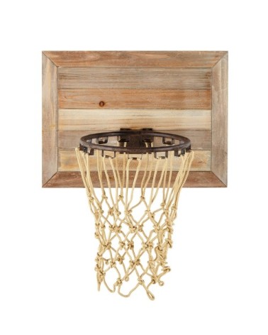 Panier de basket mural en sapin 56x68