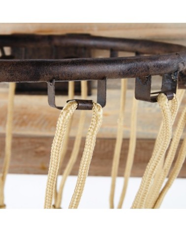 Panier de basket mural en sapin 56x68