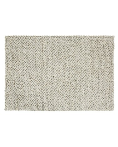 Tapis tissé main beige 140x200