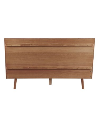 Lit vintage 140x190 en bois de chêne