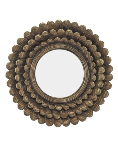Miroir soleil D28 cm or