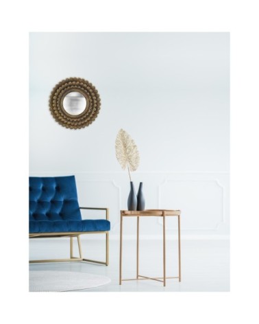 Miroir soleil D28 cm or