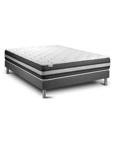 Ensemble matelas 140x200 Ressorts Mémoire de forme - 26 cm