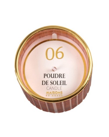 Bougie parfumée en verre terracotta H7 100 g