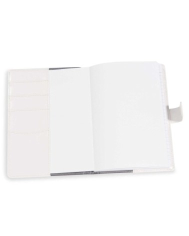 Carnet de notes blanc imprimé URBAN