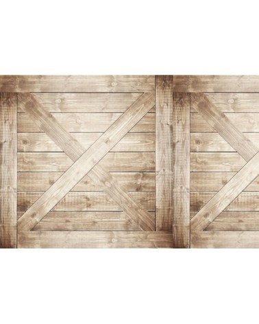 Crédence adhésive effet de matière caisse en bois 200x60cm