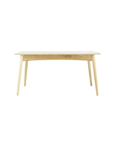 Table à manger extensible blanche 6 à 10 personnes L150/220