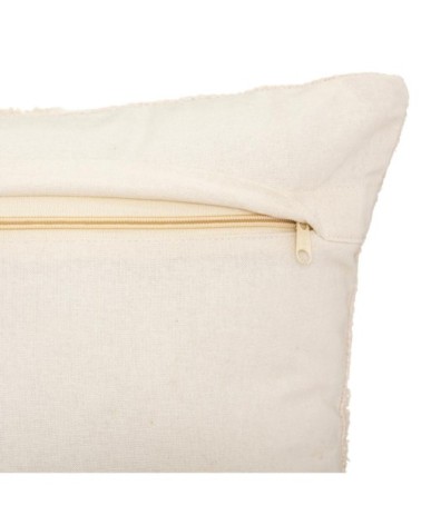Coussin esprit berbère coton ivoire 40 x 40