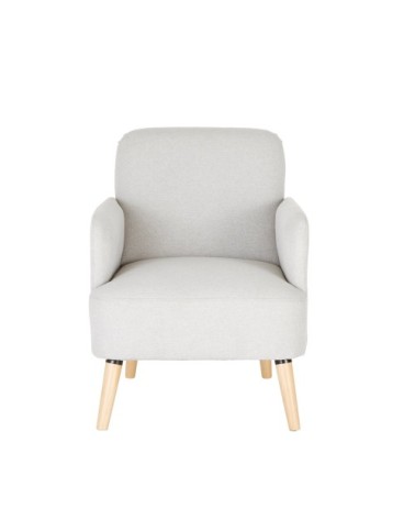 Fauteuil gris clair