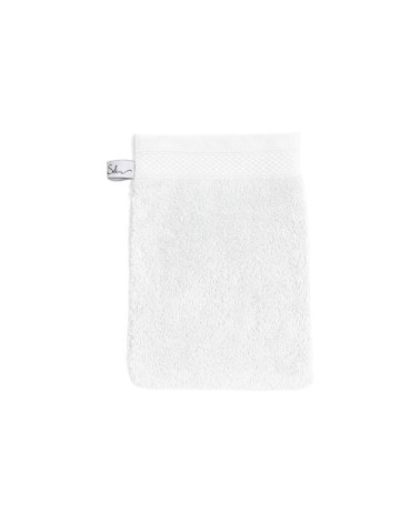 Gant de toilette coton jasmin 16x22 cm