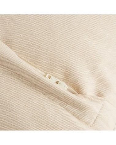 Coussin berbère écru et doré 50x50