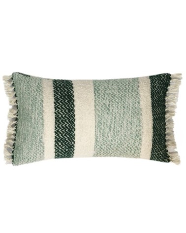Coussin berbère vert cassé 35x60