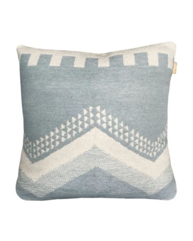 Coussin Zig Zag Fun blue 50x50