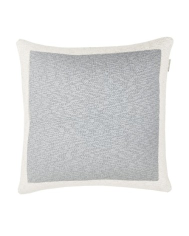 Coussin affiche uni gris 50x50