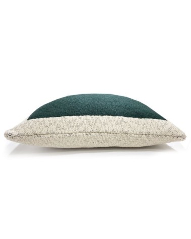 Coussin affiche uni vert 50x50