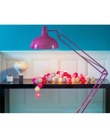 Guirlande lumineuse rose et gris