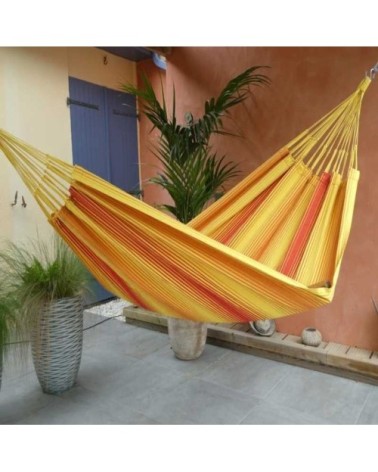 Hamac xxl en coton jaune