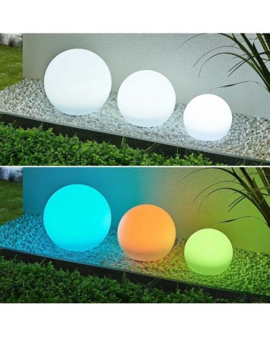 Lampe solaire en plastique blanc