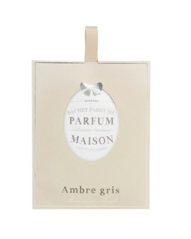 Sachet parfumé ambre gris MÉDAILLON