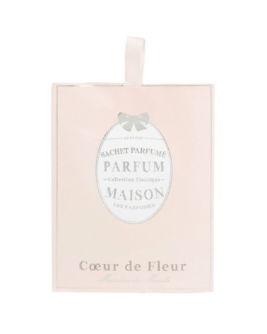 Sachet parfumé fleur rose MÉDAILLON