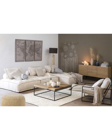 Coussin nud gris 25x25