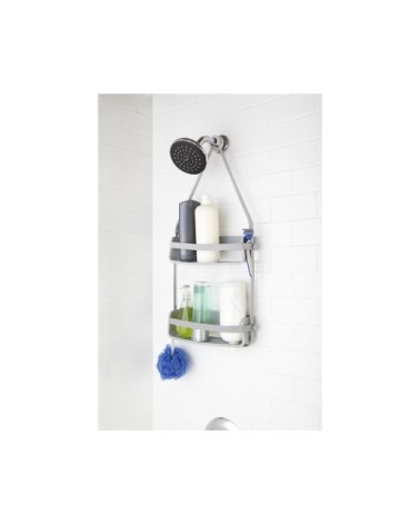 Etagère de douche flex pvc gris