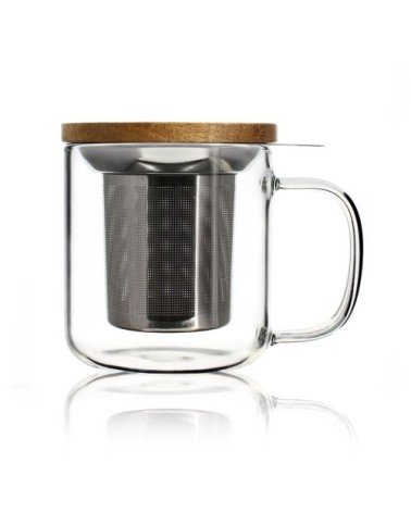 Tisanière en verre borosilicate 300 ml