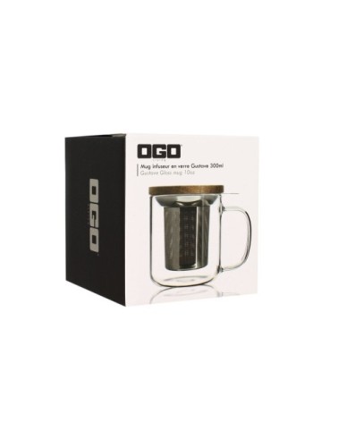 Tisanière en verre borosilicate 300 ml