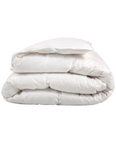 Couette naturelle tempérée duvet doie et coton bio king size 280x240