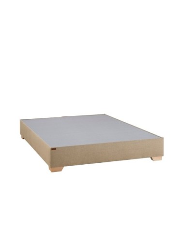 Sommier Bibloc tapissier royal en lin 2x80cmx200cm