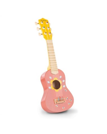 Guitare pour enfants en bois naturel
