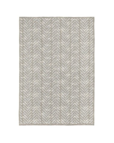 Tapis décoratif en coton en impression digital beige 120x170 cm