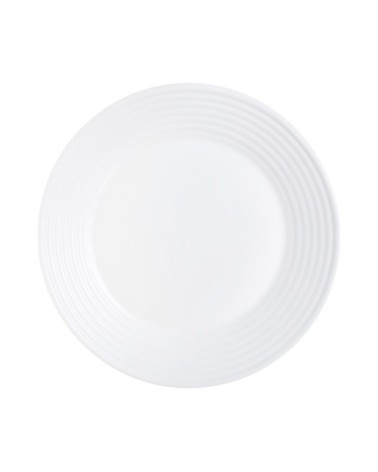 Grande assiette plate blanche D27cm