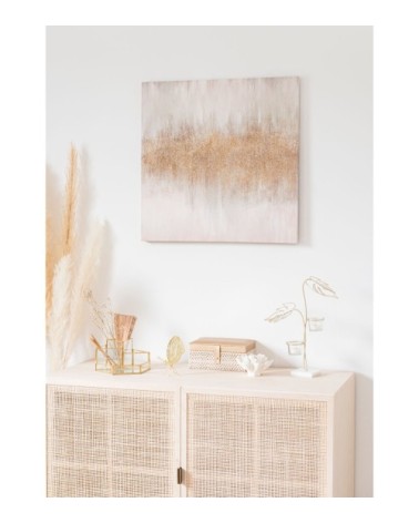 Statuette papillon dorée H17