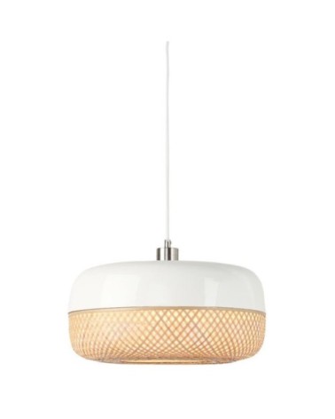 Suspension bambou naturel D40/H22cm